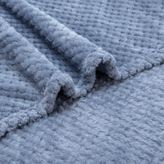Wonder Miracle fuzzy throw blanket used at bedtime snuggle time