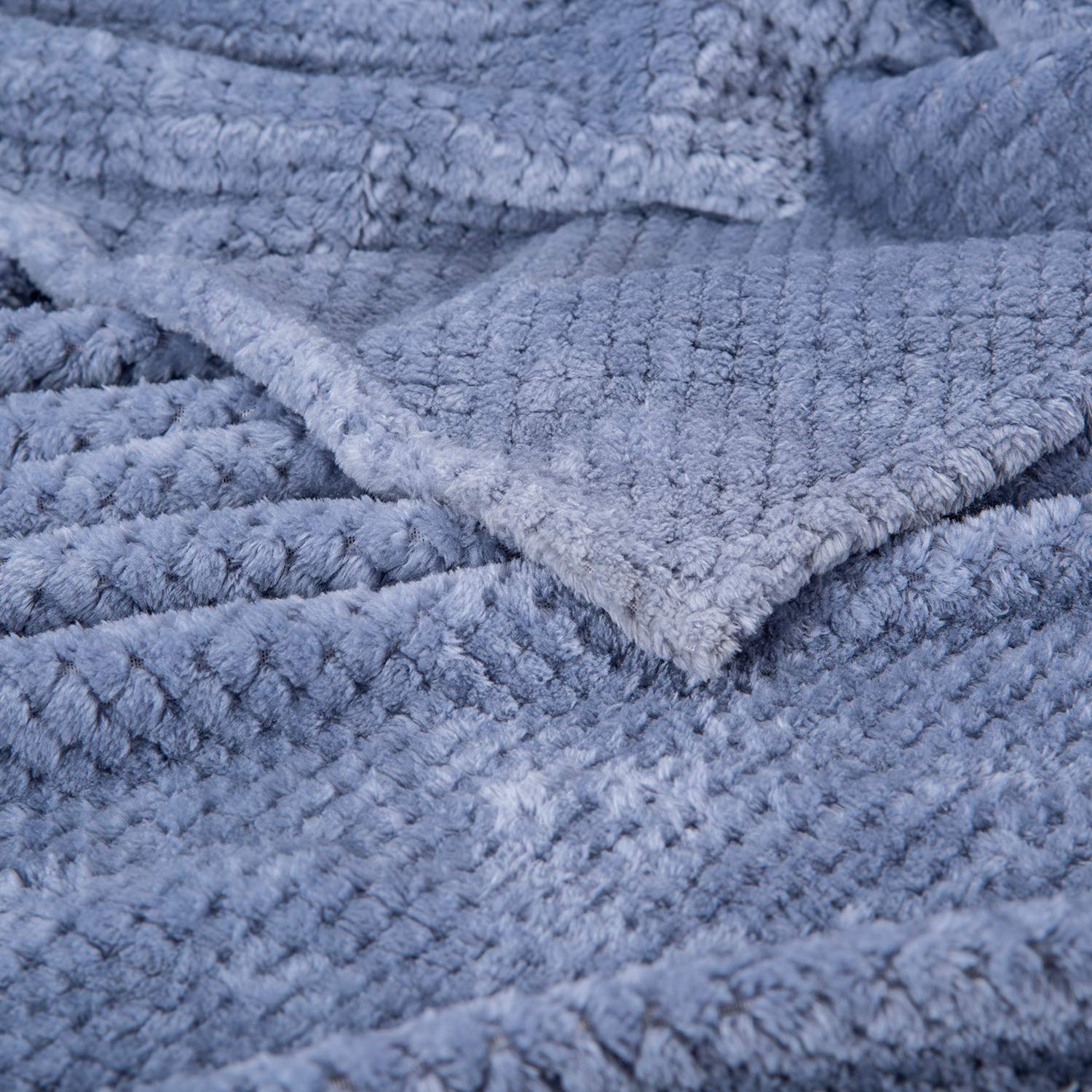 Wonder Miracle Fuzzy Throw Blanket full twin size shown for home use.