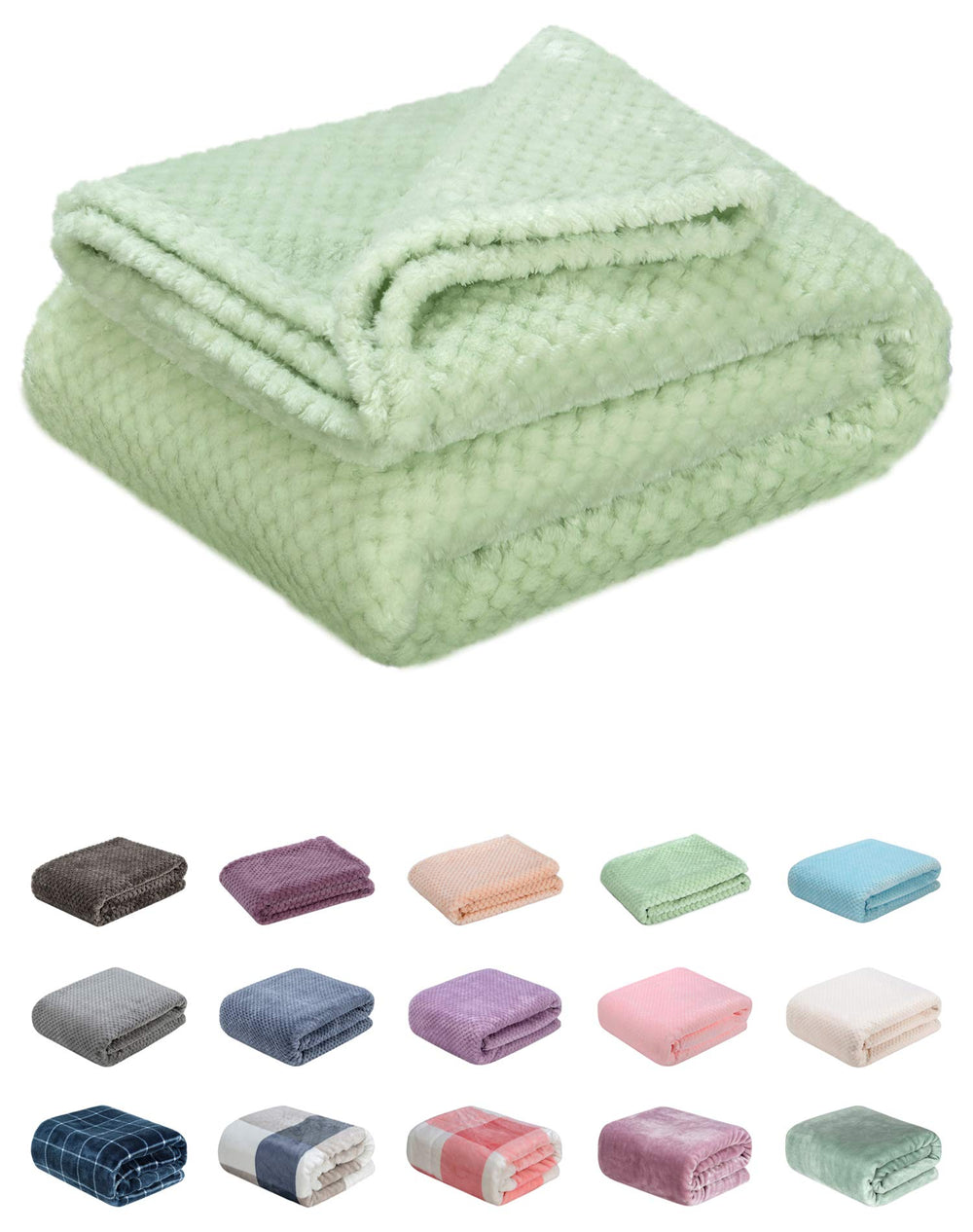 Wonder Miracle fuzzy throw blanket with soft texture for cozy snuggling