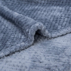 Wonder Miracle fuzzy throw blanket used as a stroller cover for on-the-go moments.