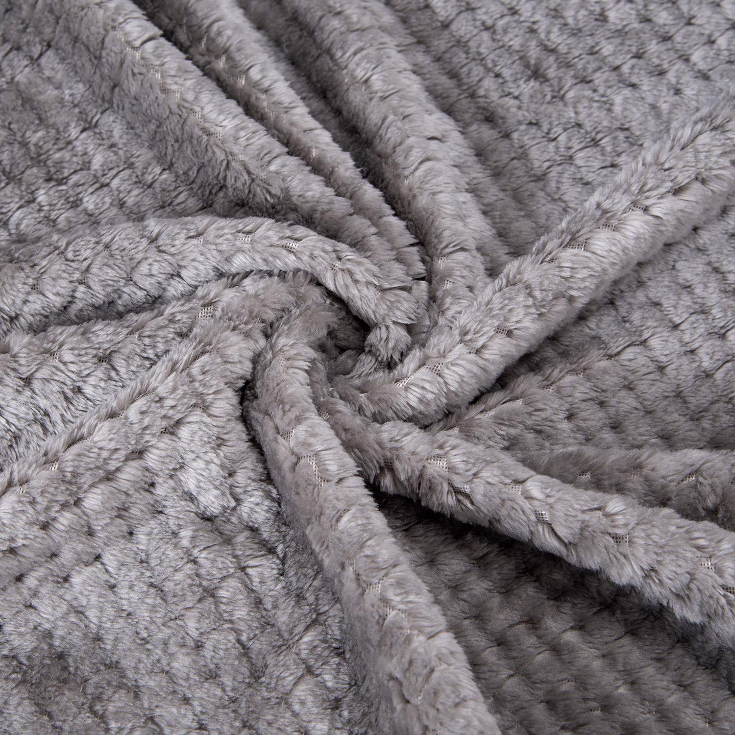 Wonder Miracle fuzzy throw blanket in stroller demonstrates portable comfort