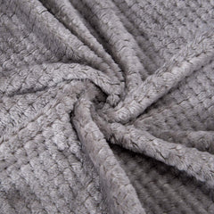 Wonder Miracle fuzzy throw blanket in stroller demonstrates portable comfort