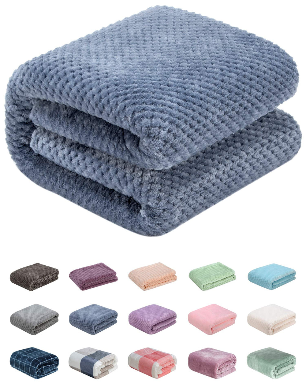 Wonder Miracle fuzzy throw blanket close-up texture for ultra-soft warmth
