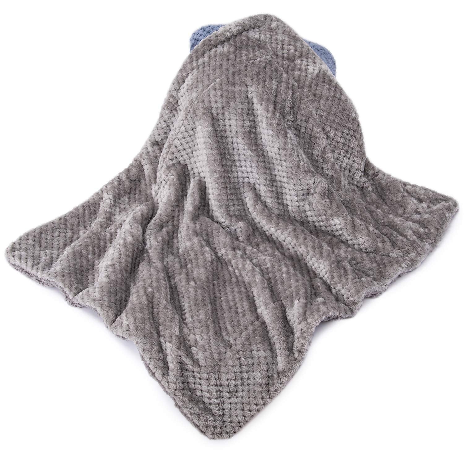 Wonder Miracle plush fleece blanket on a cat bed for soft warmth.
