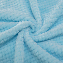 Wonder Miracle plush fleece blanket with soft texture, ideal for snuggling.