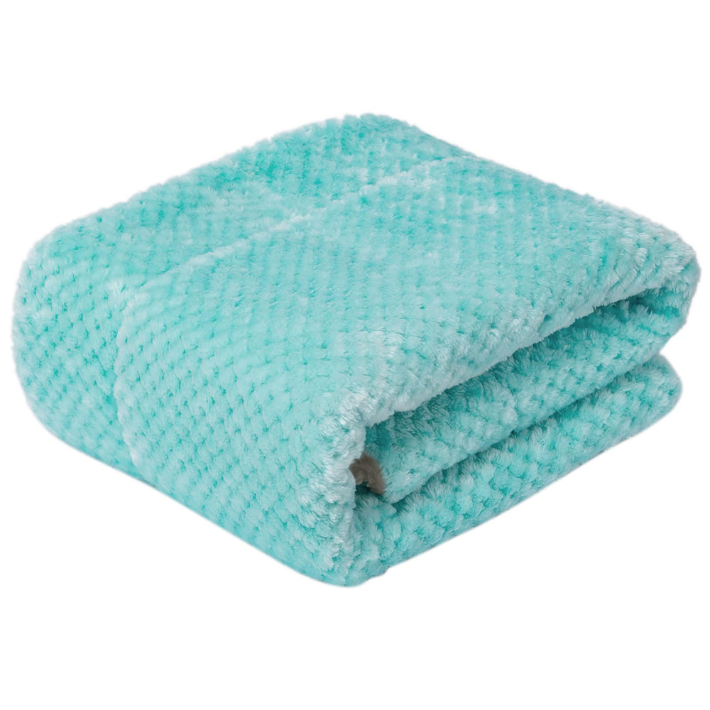 Wonder Miracle reversible blanket blue bell for versatile swaddle, stroller, crib