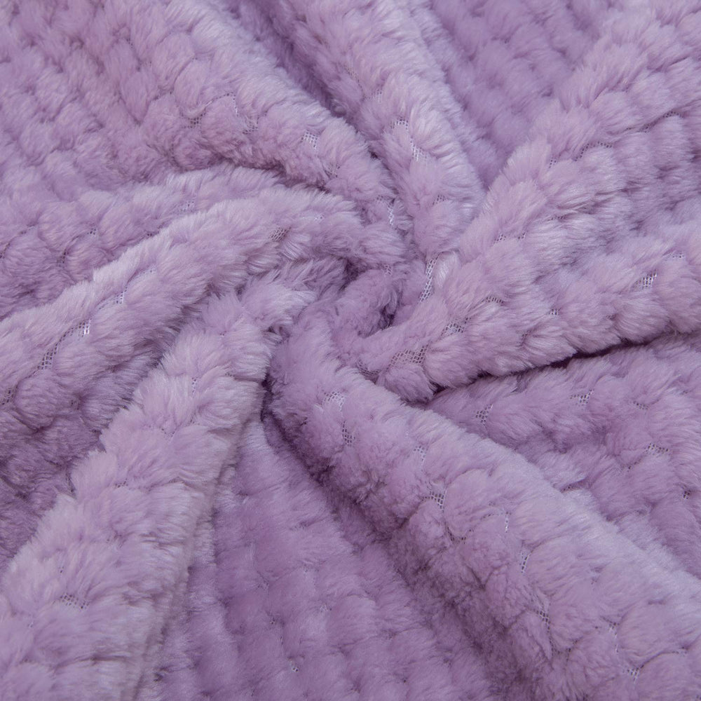 WONDER MIRACLE coral fleece blanket ideal for crib and stroller rests