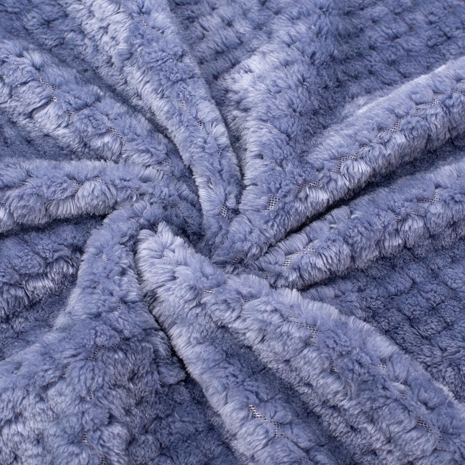 Wonder Miracle soft coral fleece blanket with plush texture for nap time