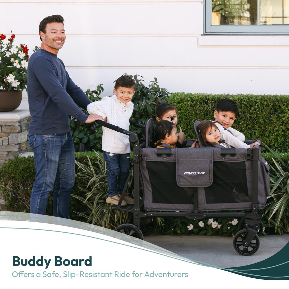 Buddy Board compatible with W2 models for enhanced seating options.