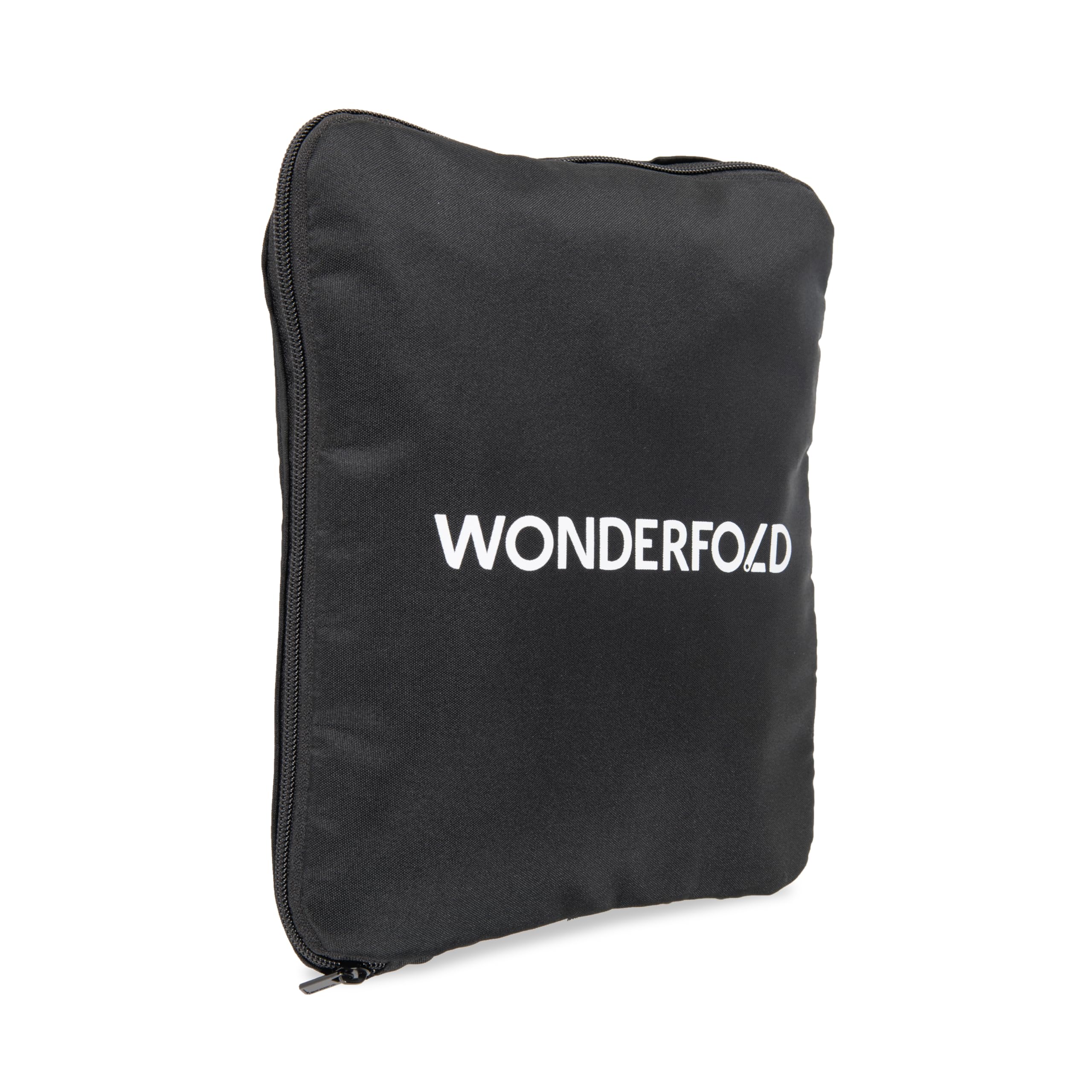 WonderFold W4 dust cover uses an integrated drawstring for secure base fit