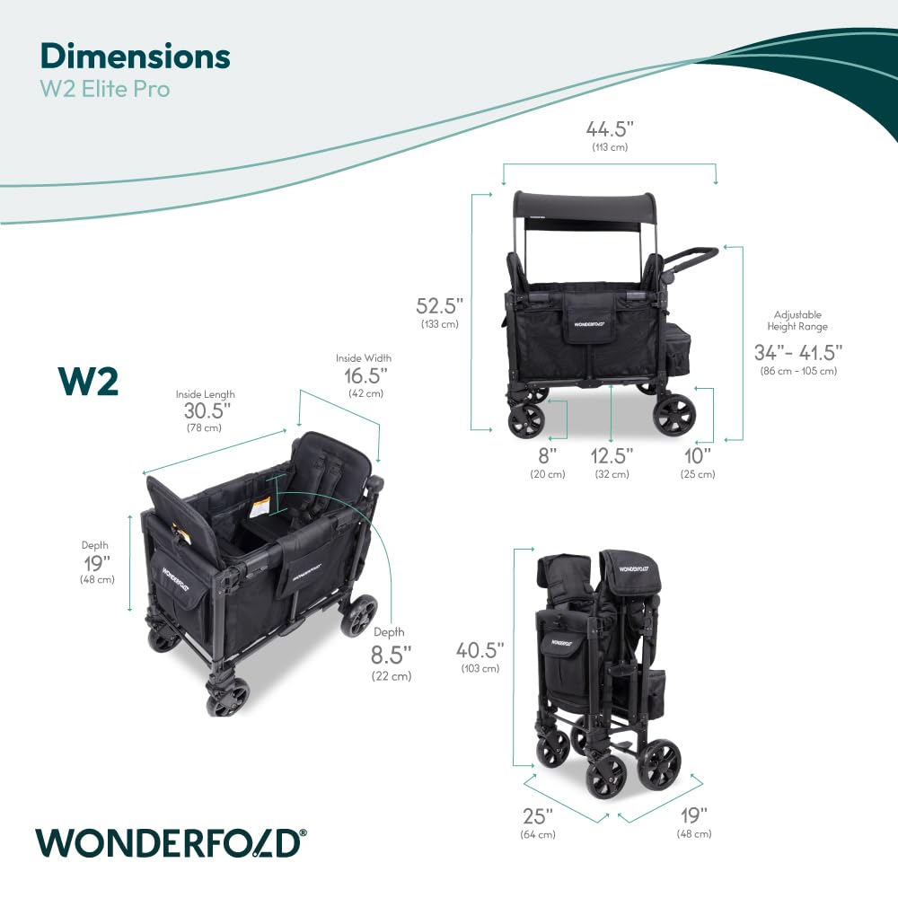 WonderFold W2 Elite Pro wagon ideal for beach trips and outdoor adventures.