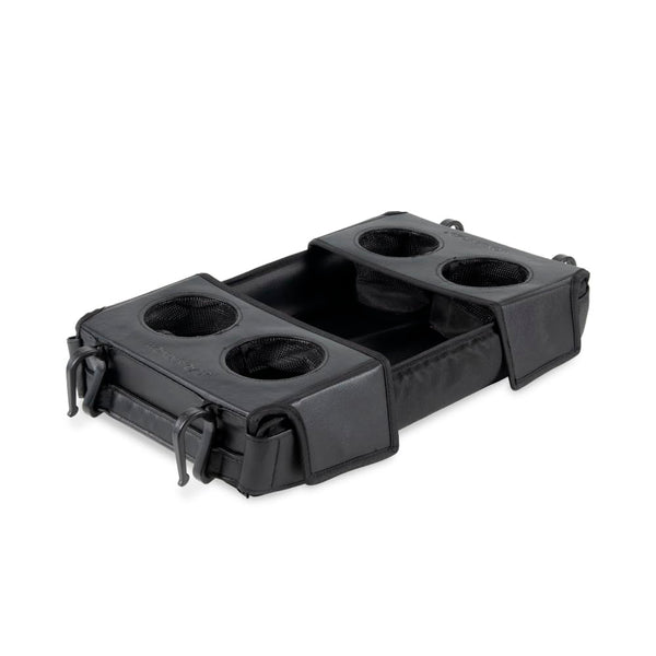 WonderFold W2 Flex Snack Tray Installation shows quick setup for busy outings