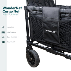 WonderFold cargo net fits W2 and W4 wagons for extra storage