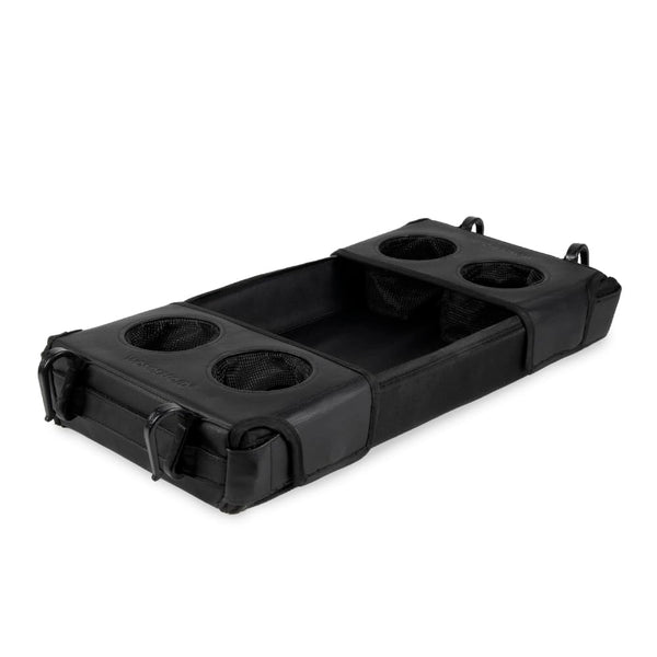 WonderFold W4 Flex Snack Tray installation simplifies on-the-go outings.