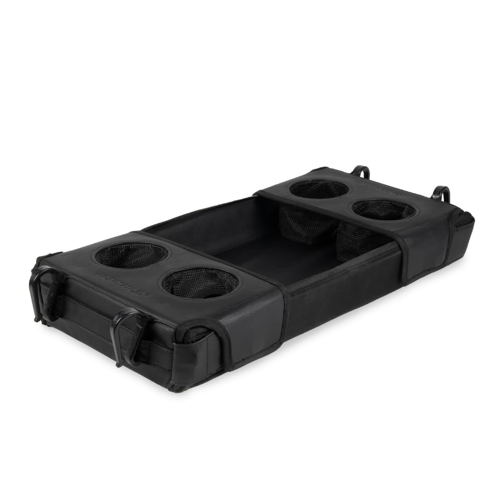 WonderFold W4 Flex Snack Tray installation simplifies on-the-go outings.