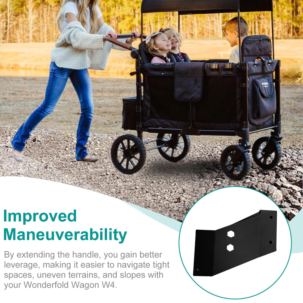 Extended handle provides extra storage space on Wonderfold W4