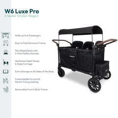 WonderFold W6 Luxe Pro side zip entry facilitating quick access to the carriage.