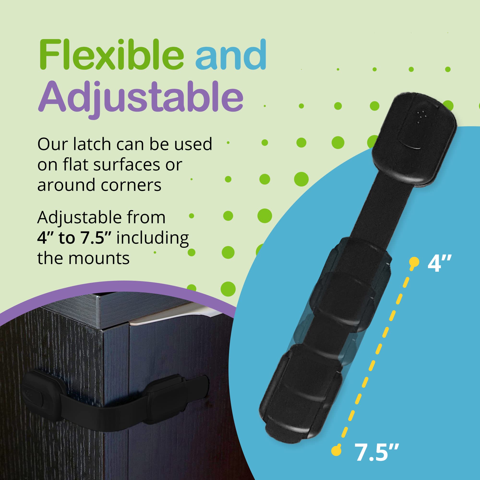 Wonderkid curved-surface fit on a rounded cabinet edge.