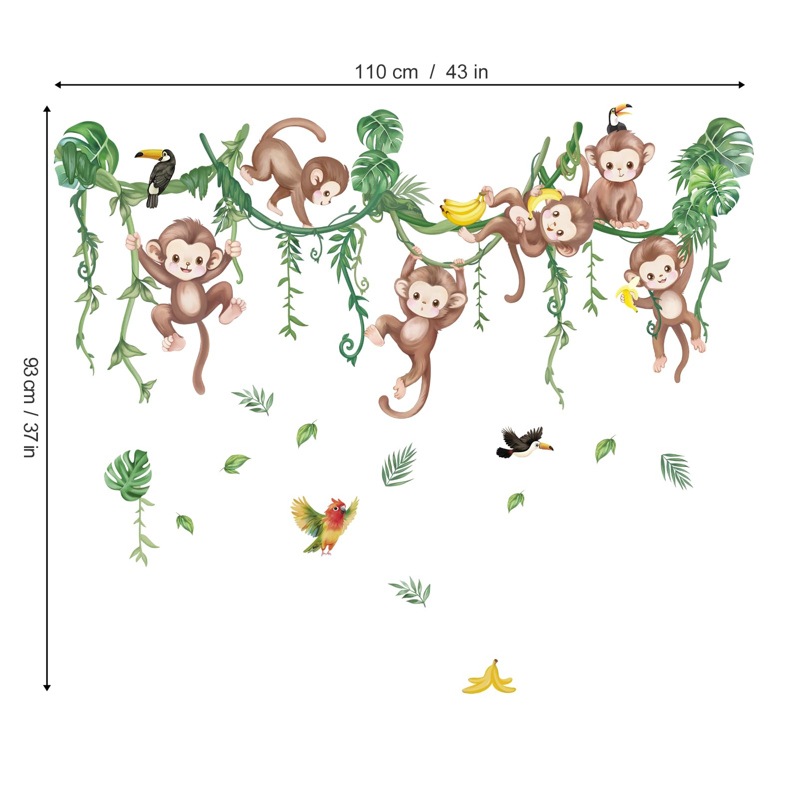 Wondever baby nursery wall decals transform spaces without paints or mess.