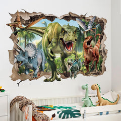 Wondever dino wall art decor for kids room to spark imaginative play