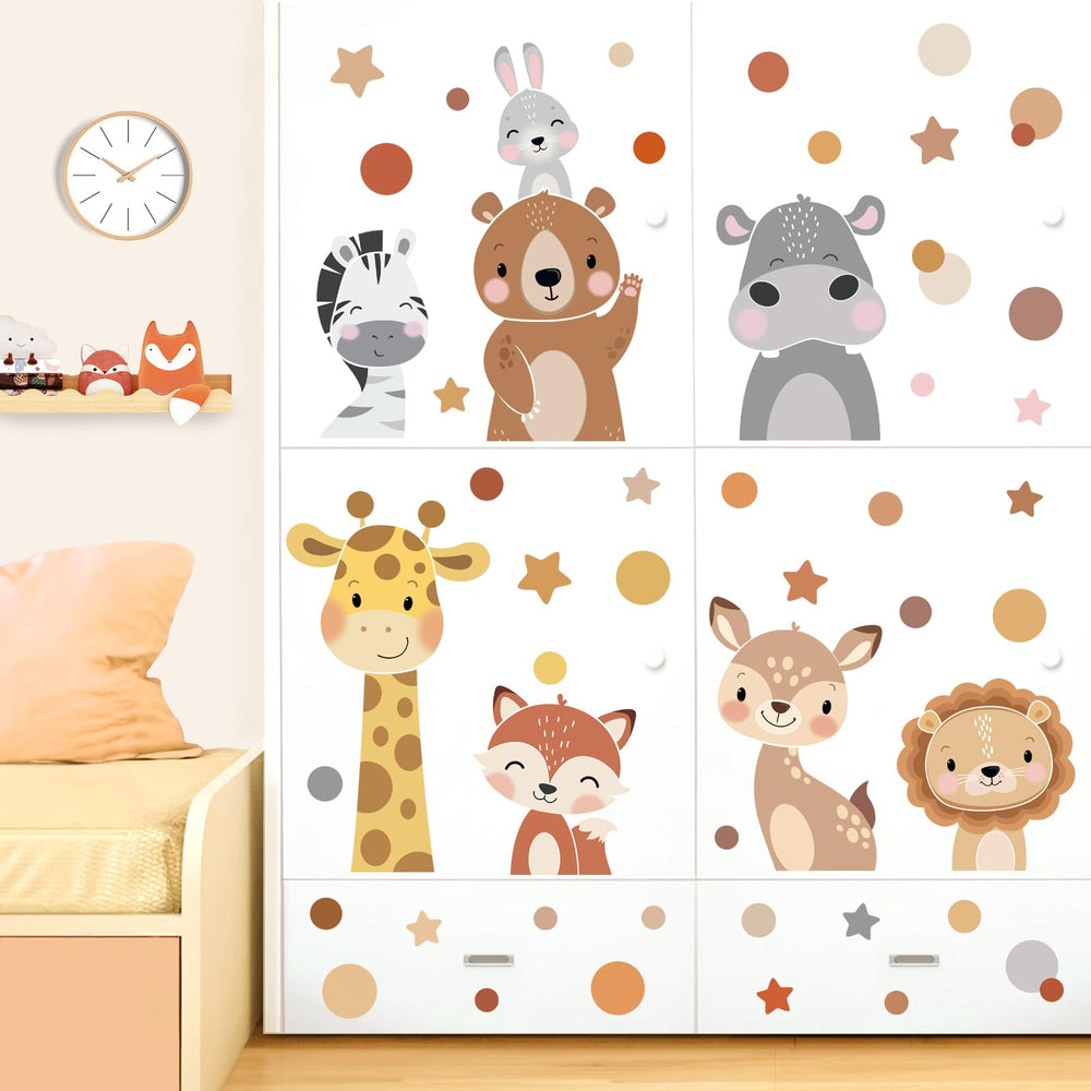 Wondever deer wall sticker adds nature-inspired elegance to bedrooms