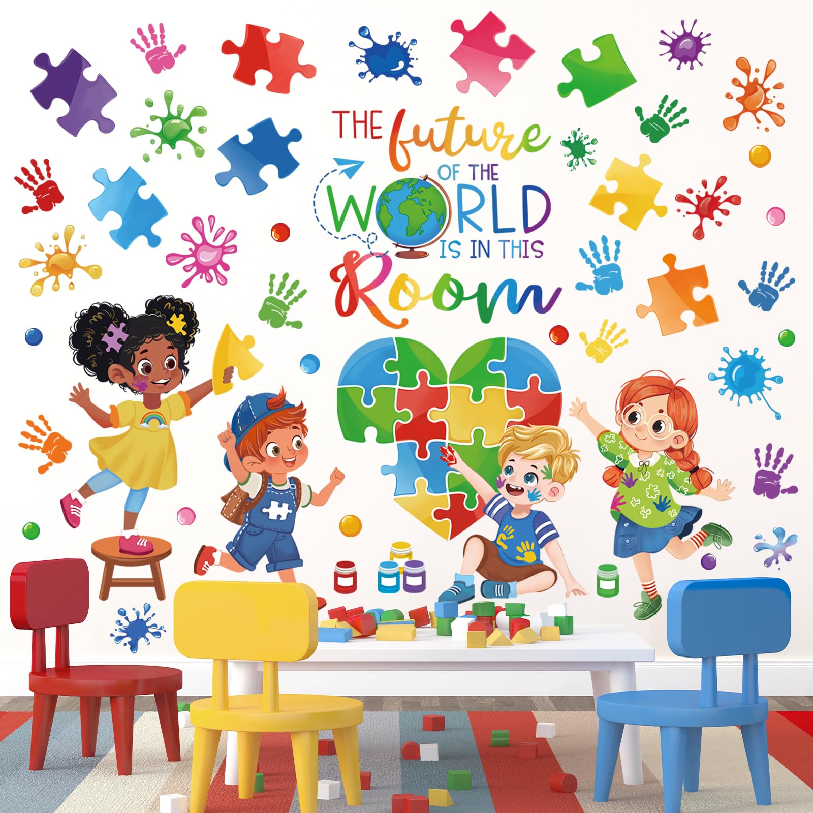 Wondever future of the world wall decal sparks classroom curiosity