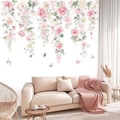 Wondever hanging vine floral leaves creates a playful focal point in any room.