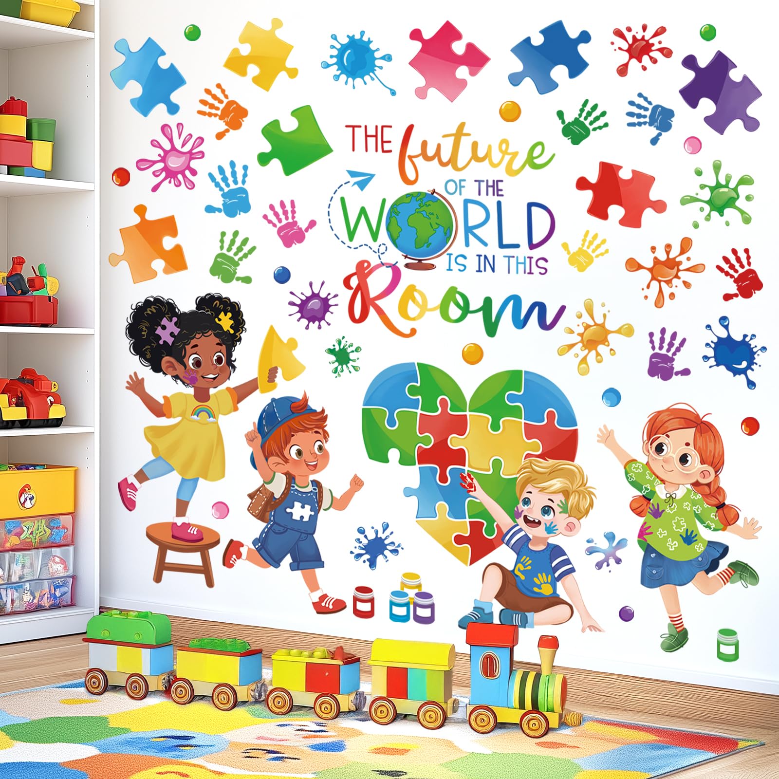 Wondever peel-and-stick lesson wall art easy to apply