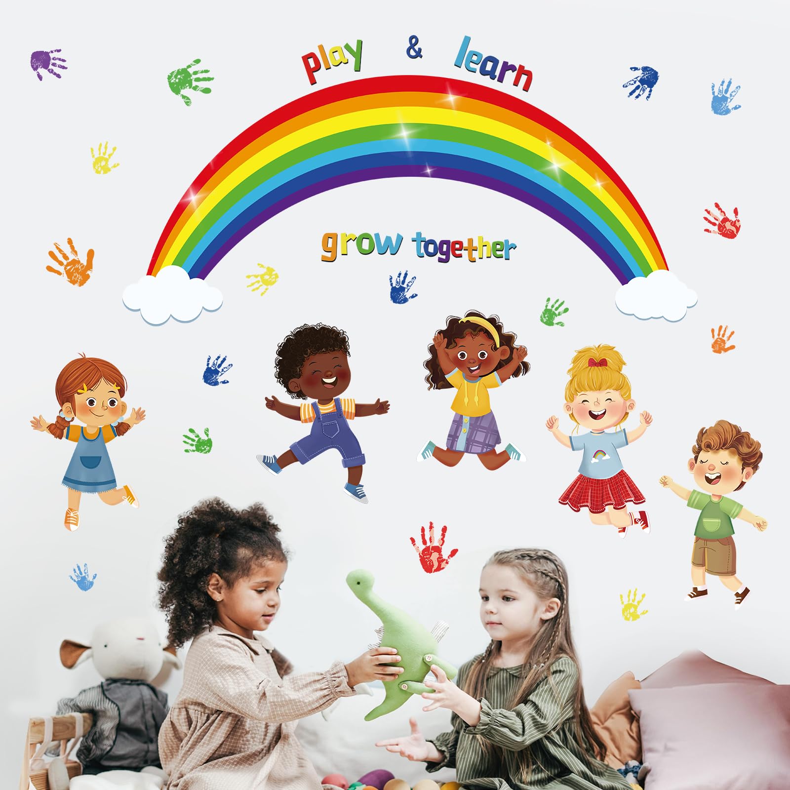 Wondever Peel and Stick Wall Decals: easy application on clean surfaces with no residue.