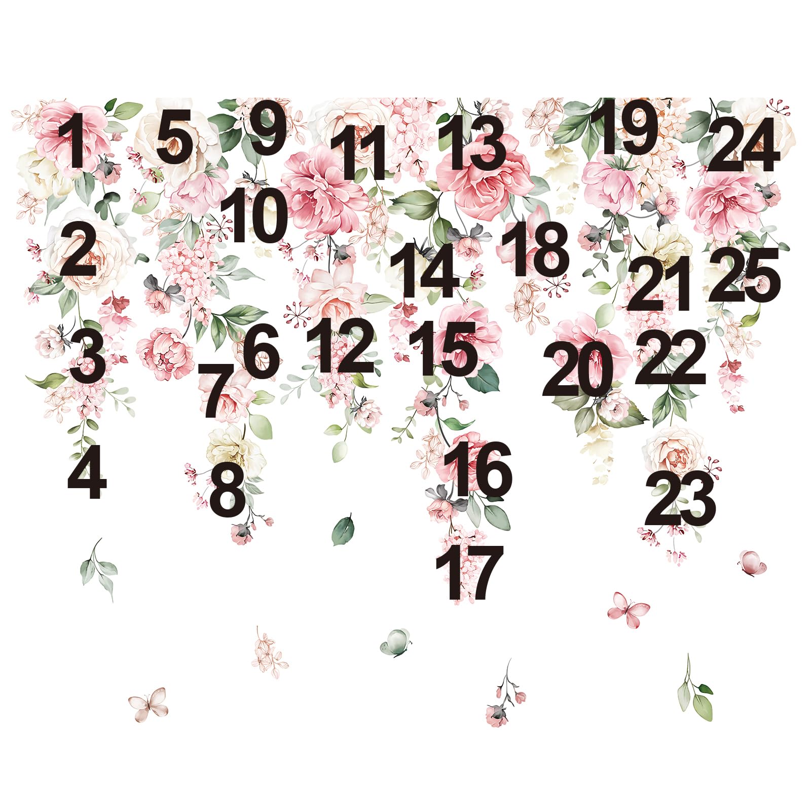 Wondever pink flowers bedroom decor elevates space with soft, inviting mood.