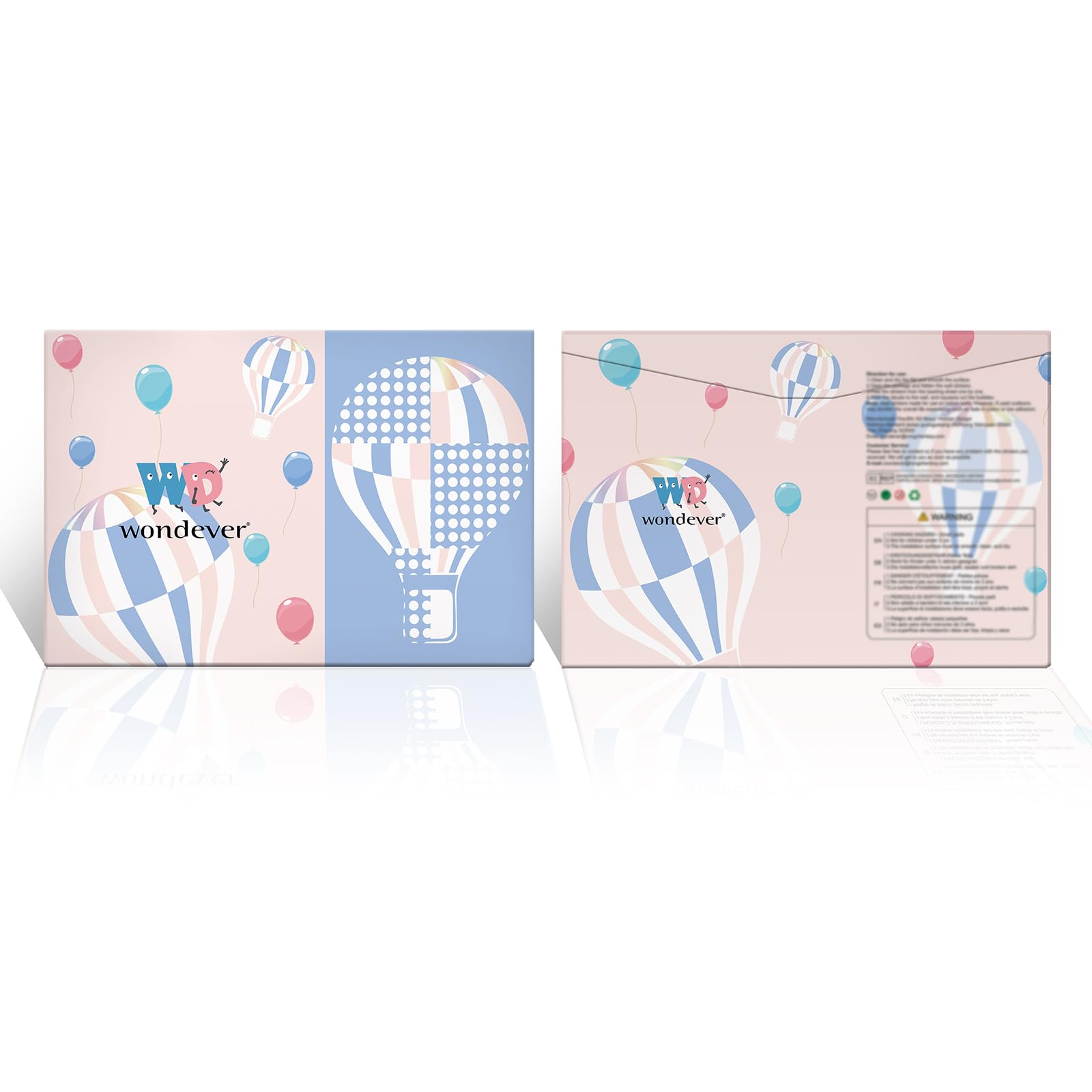 Wondever polka-dot wall art sticker adds whimsical texture