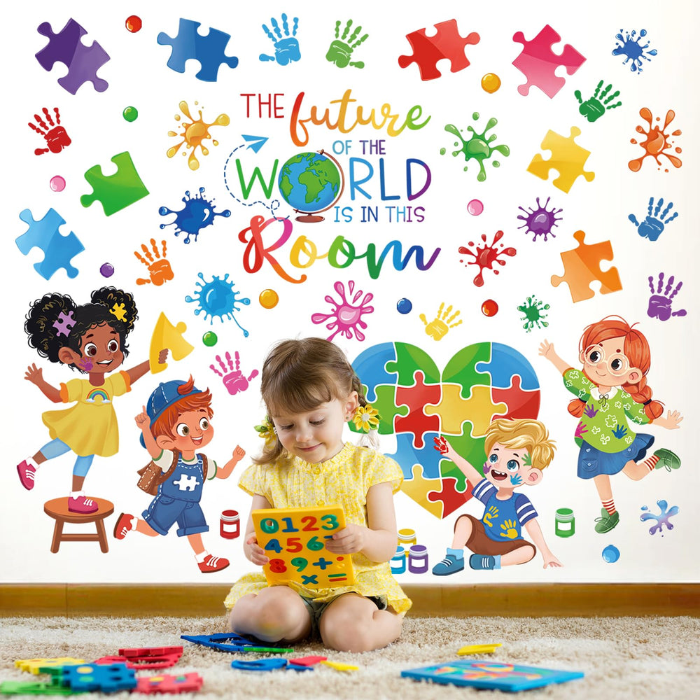 Wondever Reading Corner quotes wall sticker brightening a study space