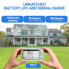 WONEYA 2K night vision captures clear details day and night.