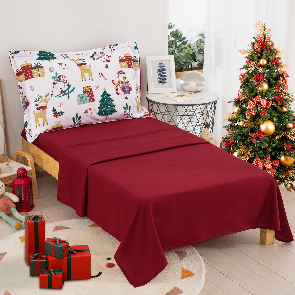 WONGS BEDDING toddler set pillowcase 20x30 adds softness and finish.