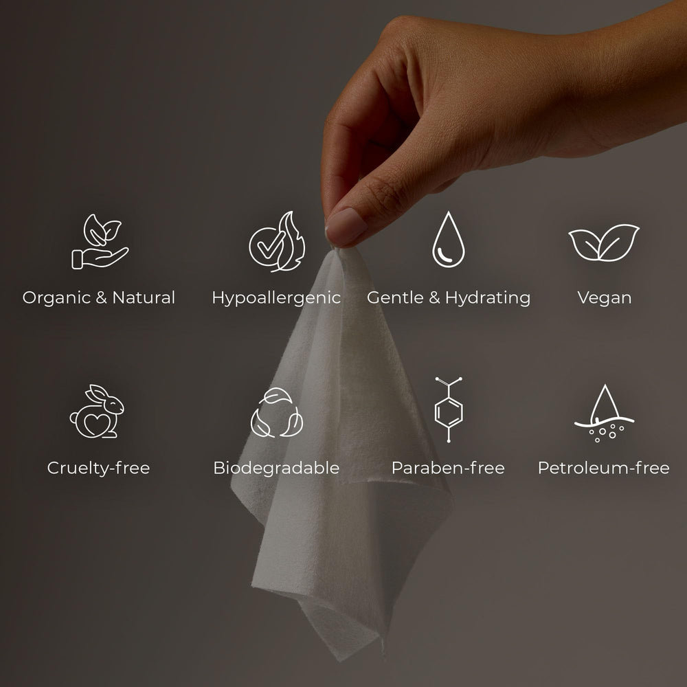 Made in the USA with natural extracts for Freshies wipes