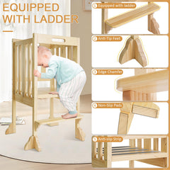 WOOD CITY adjustable heights support growing children at every stage
