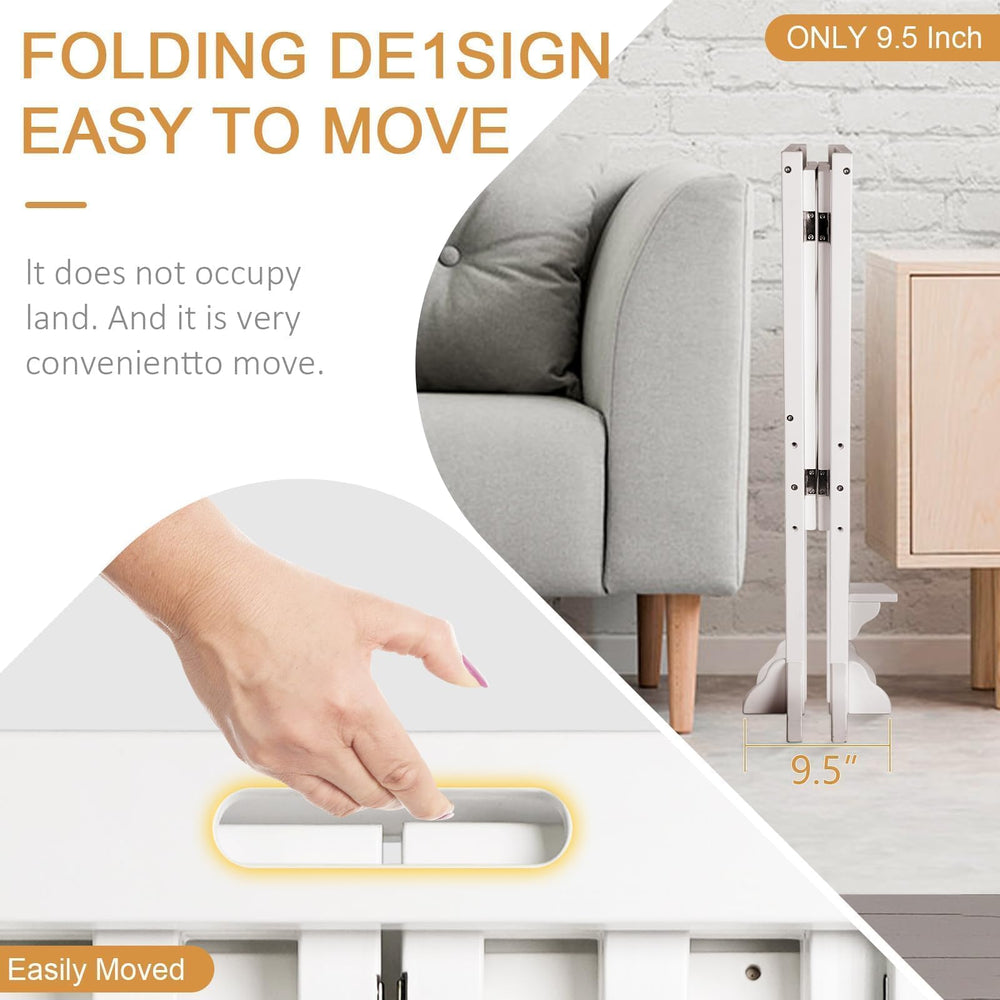 WOOD CITY foldable toddler standing tower in kitchen supports kids reaching sink