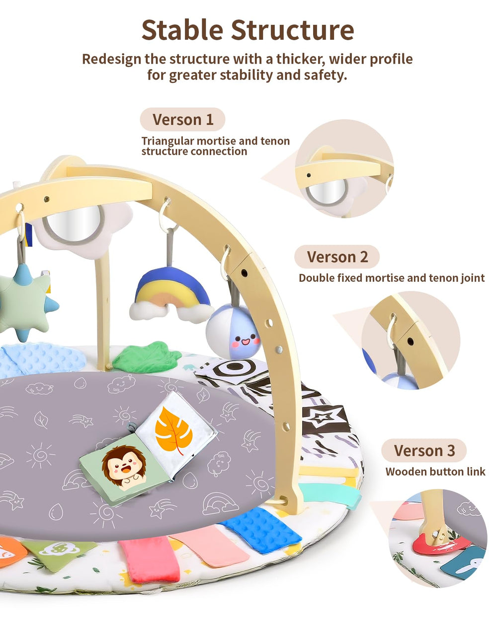 Wood City Funhouse Mirrors image demonstrates reflections to aid cognitive exploration
