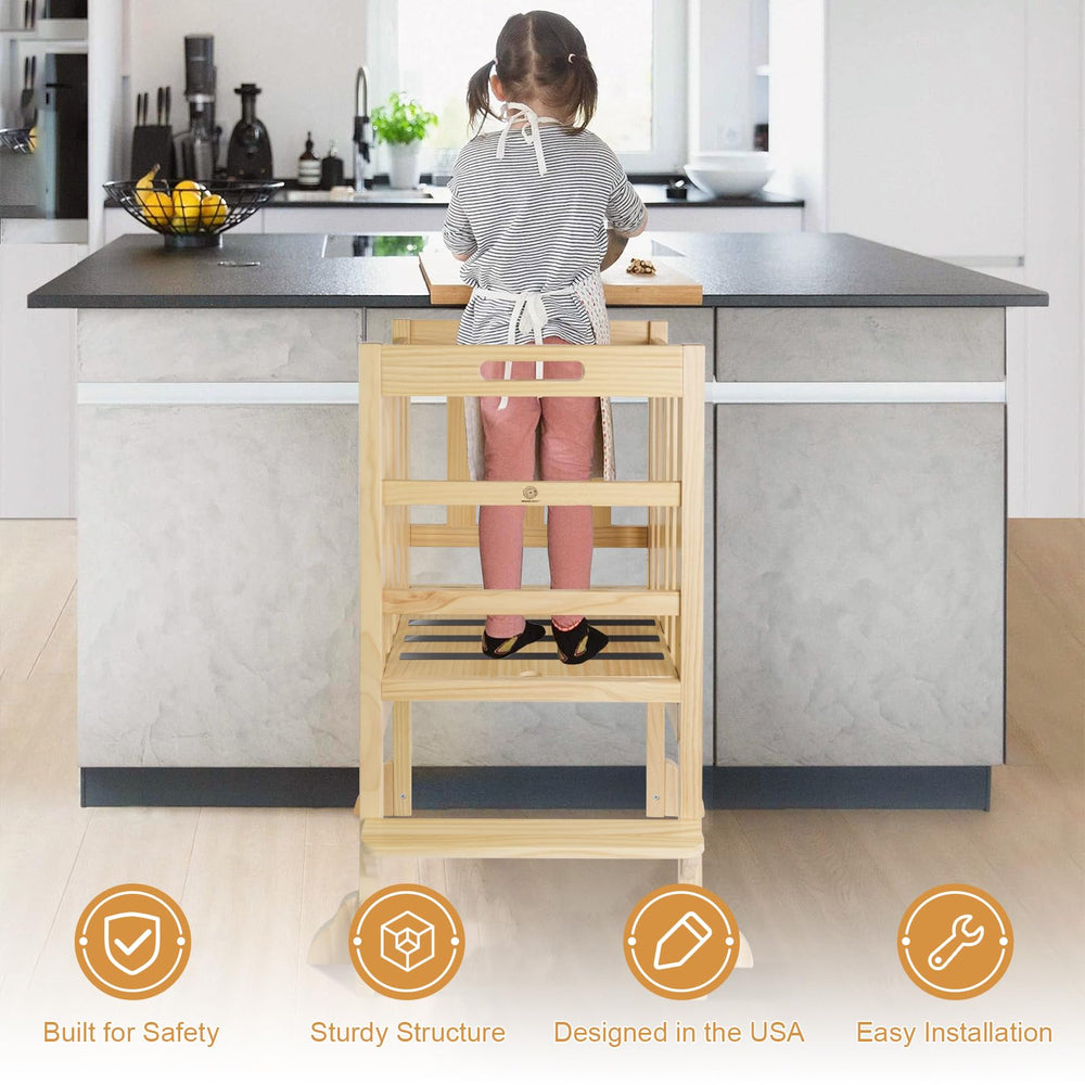 WOOD CITY tools and video guide included for easy assembly