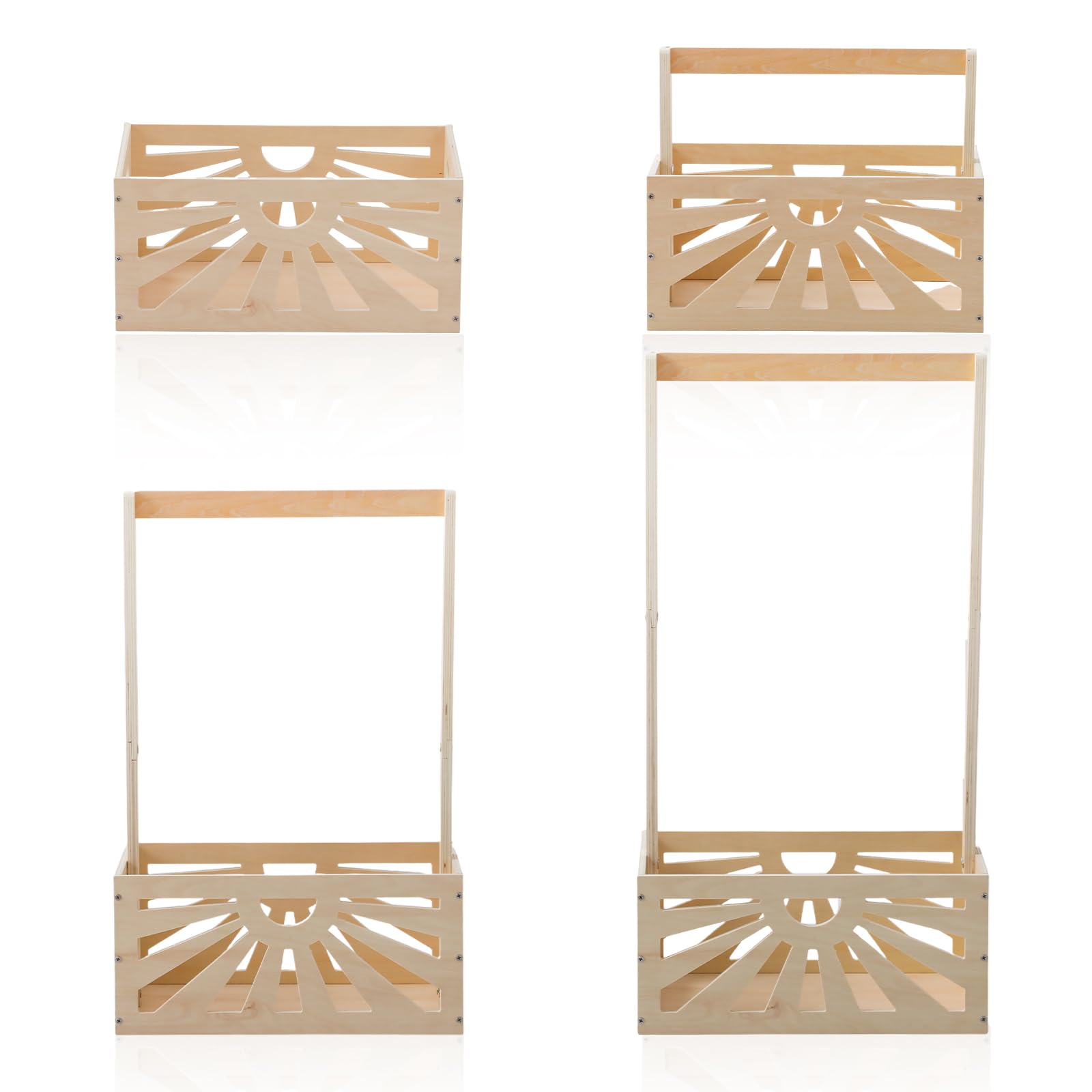 Wooden Teether multipurpose nursery storage blends with modern decor