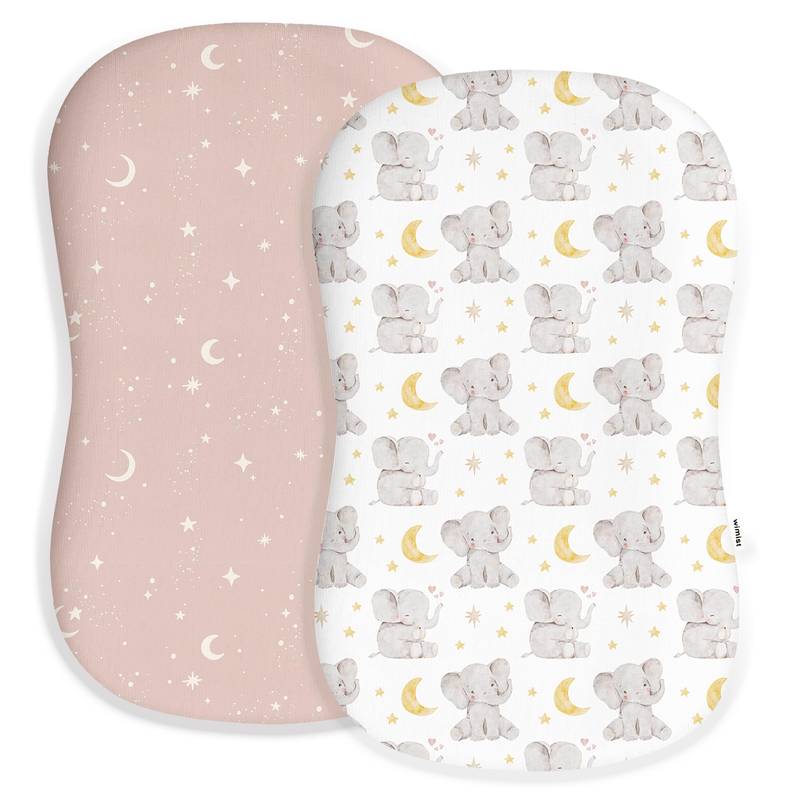 Woodiville Elephant Dream cover with soft, breathable fabric for baby comfort.