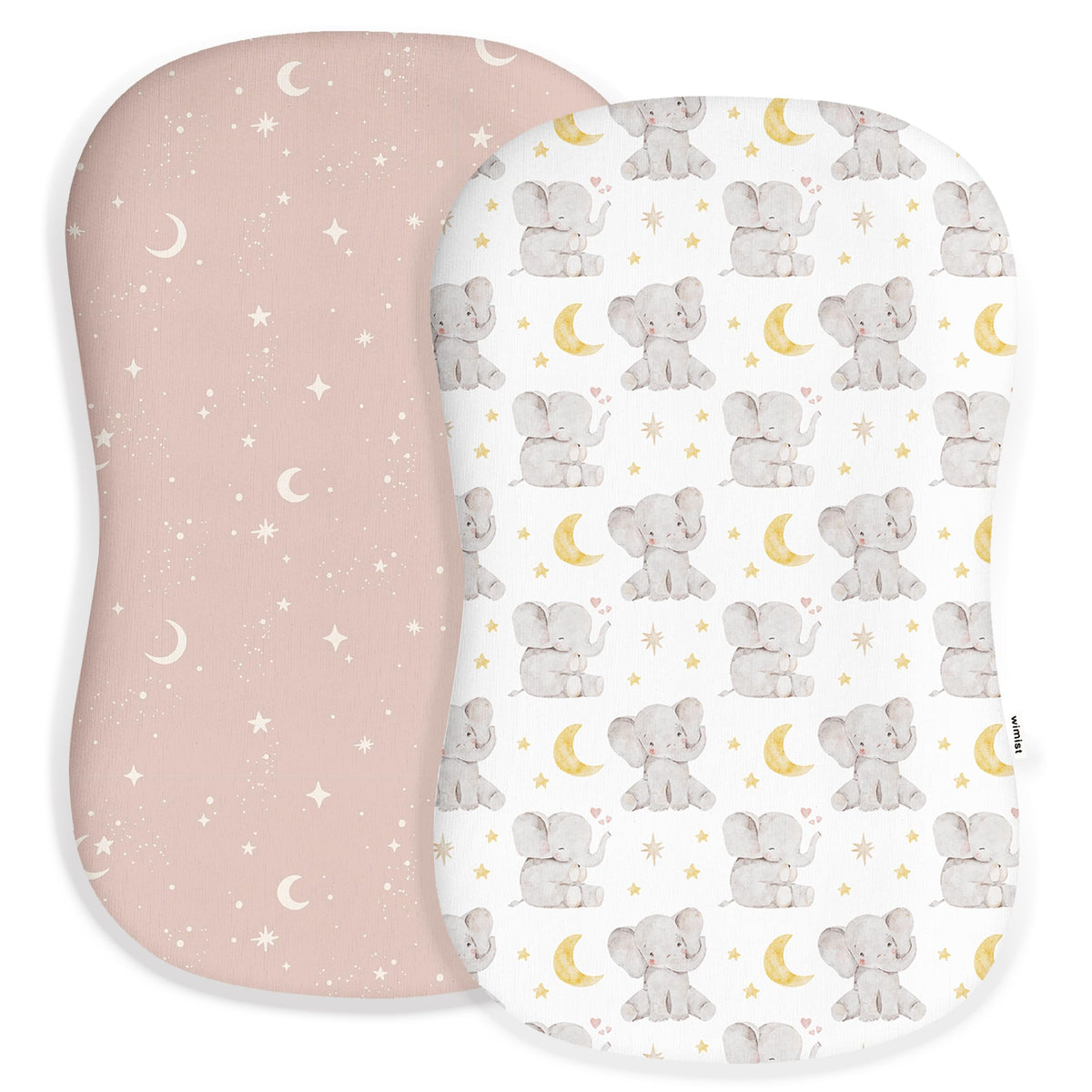 Woodiville Elephant Dream cover with soft, breathable fabric for baby comfort.