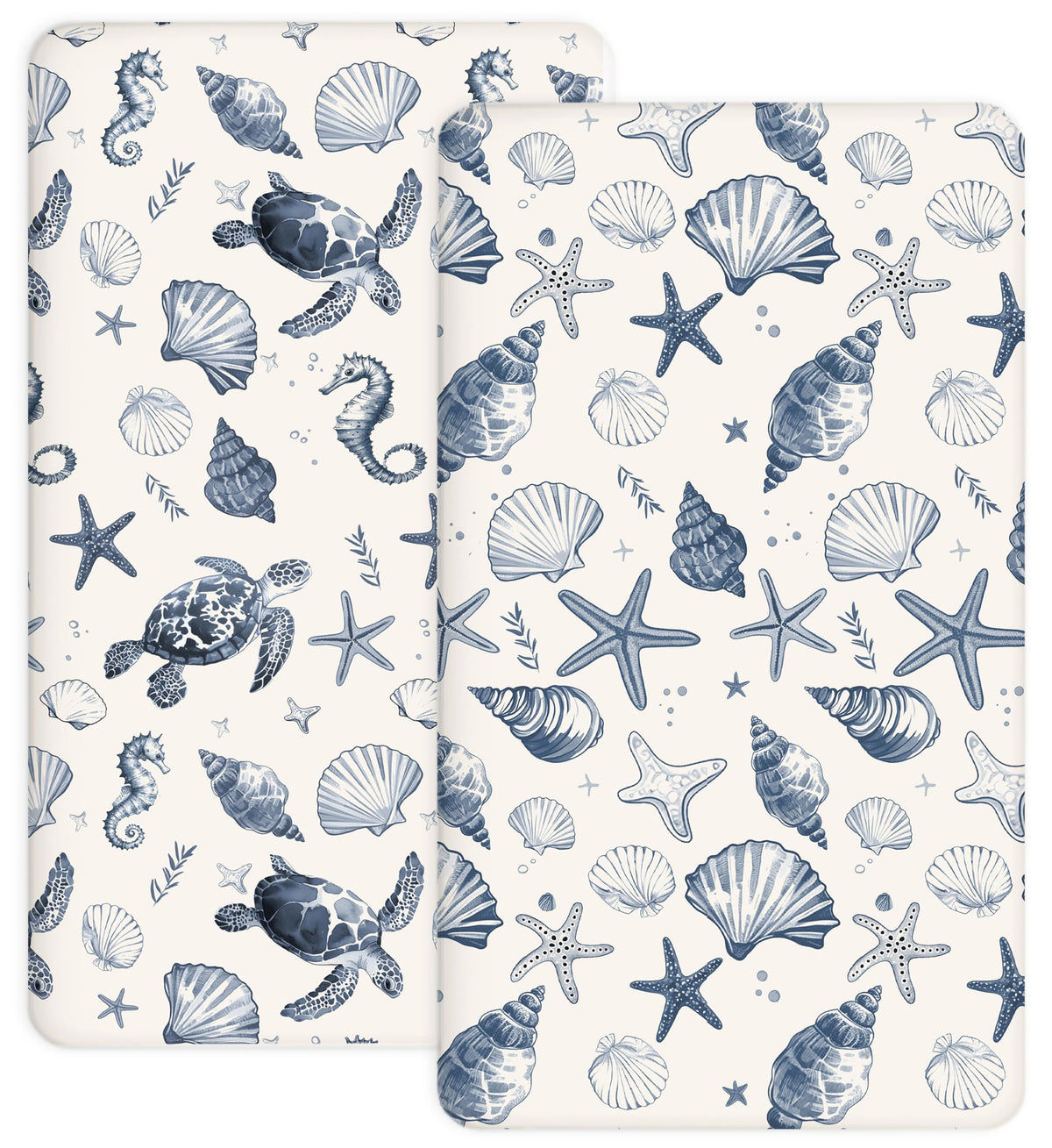 Woodiville crib sheets fit close-up with snug elastic edge for secure baby sleep