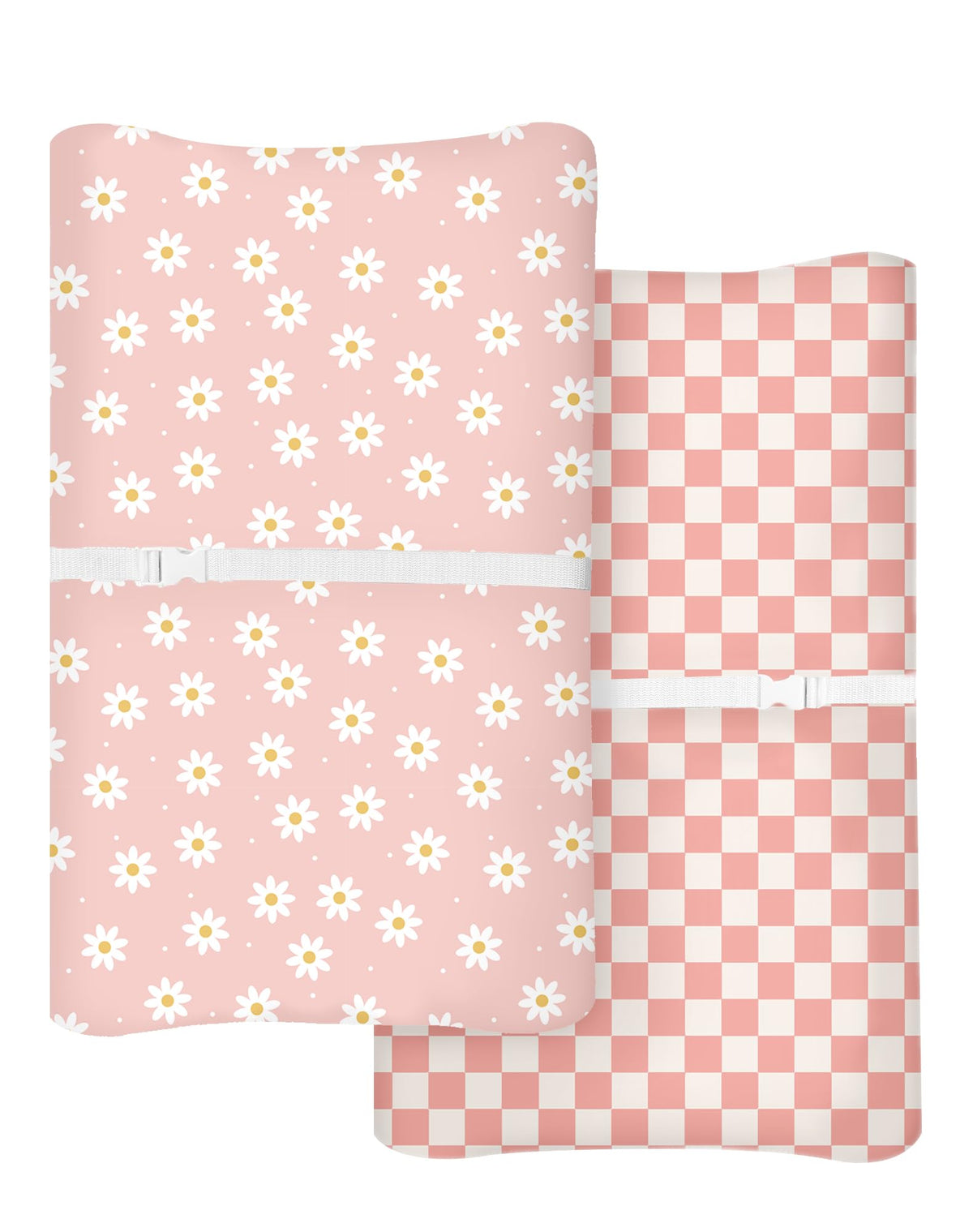 Woodiville Daisy Check cover on a standard pad offers silky, breathable comfort.