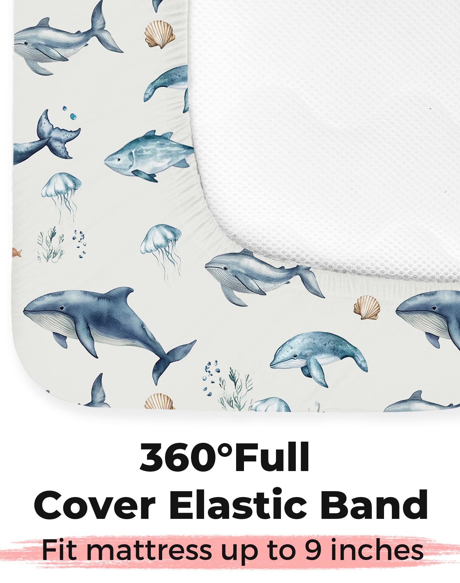 Woodiville jersey-knit fabric offers soft, breathable comfort for baby skin