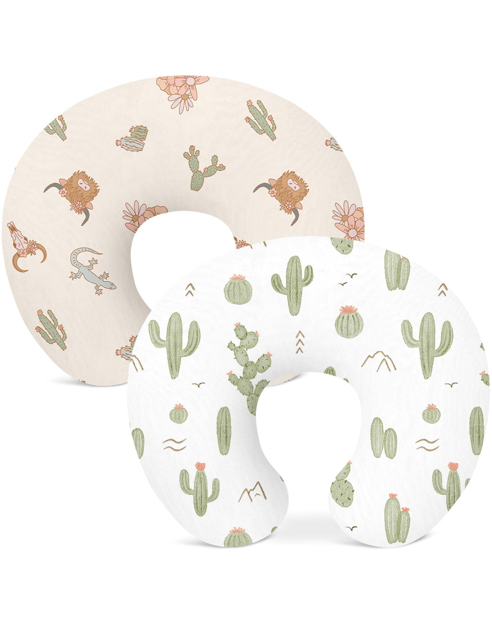 Woodiville nursing pillow cover: soft stretch fabric for gentle feeding sessions.