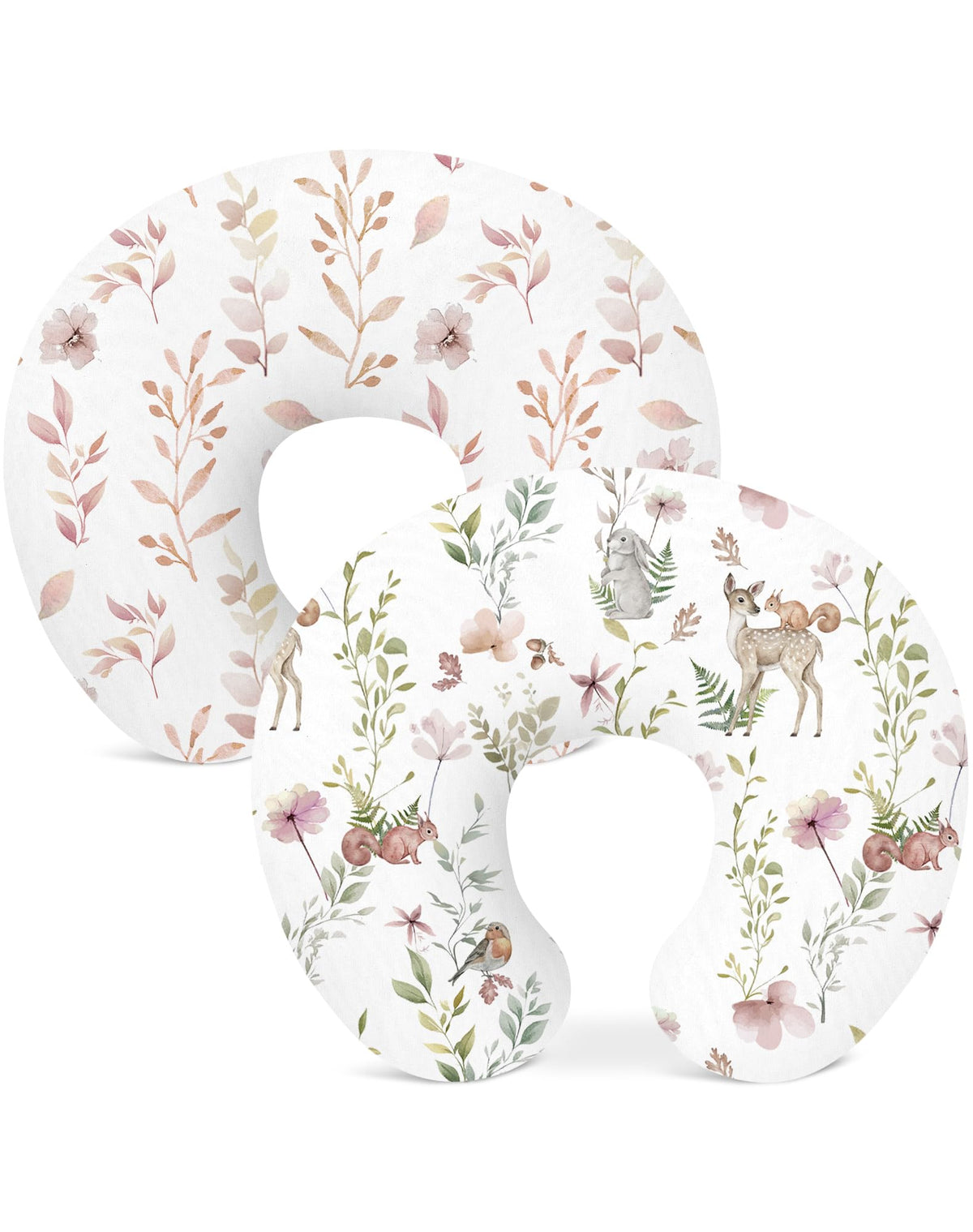 Woodiville nursing pillow cover soft texture for baby's delicate skin