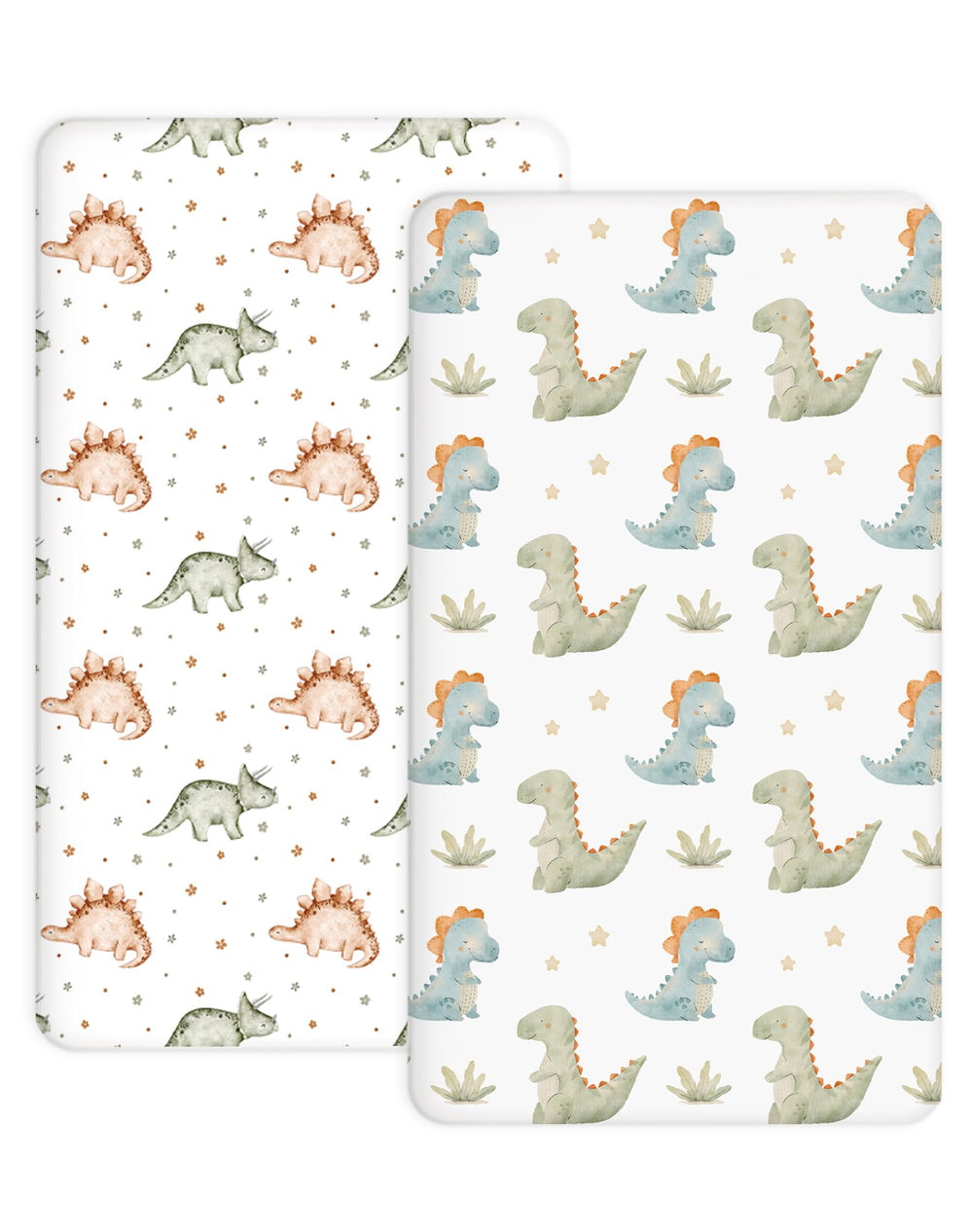 Woodiville pack n play sheets with jersey-knit fit for smooth, baby-friendly sleep.