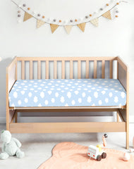 Woodiville Stain Concealing crib sheets hide marks after washes