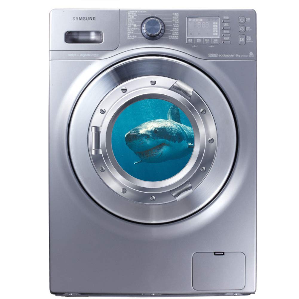 Woodland Arts tropical ocean submarine view decor ideal for imaginative play and easy removal.